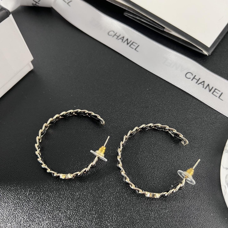 Ch*el earrings
